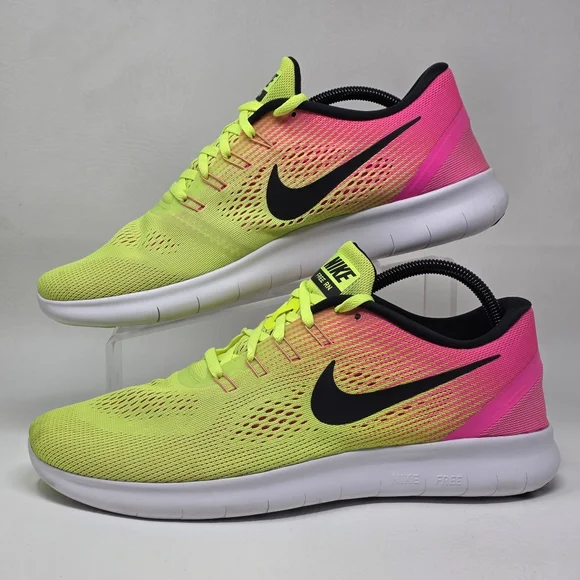 Nike Free RN Run Unlimited Olympic Collection 844629-999 Running Shoes Men Sz 12 Athletic Shoes